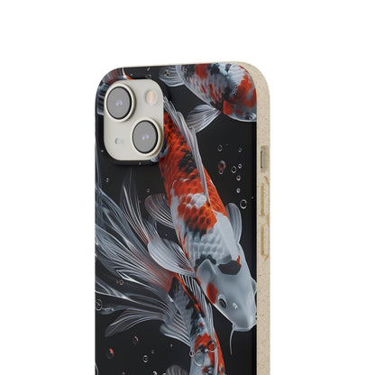 Realistic Koi Fish Biodegradable Phone Case | iPhone / Samsung