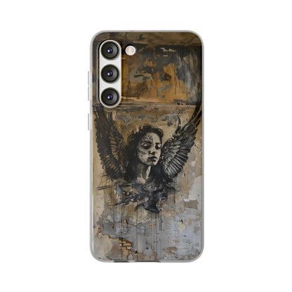 Vhils inspired Gothic Woman Phone Case