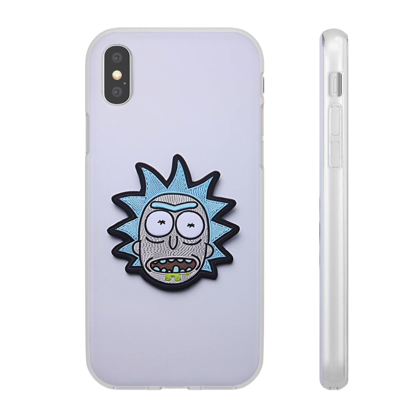 Rick and Morty badge Phone Case