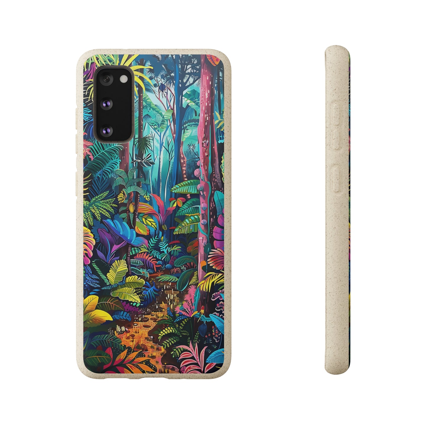 Colourful Rain Forest Biodegradable Phone Case | iPhone / Samsung