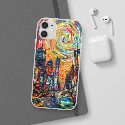 Van Gogh inspired City scene | iPhone/Samsung | Slimline Phone Case