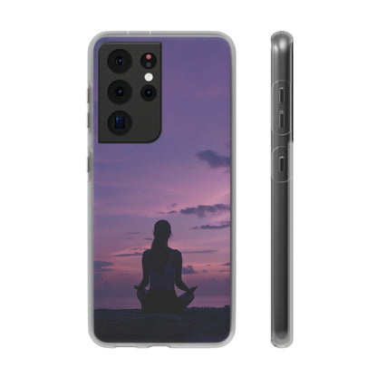 Yoga on the beach Phone Case | iPhone / Samsung