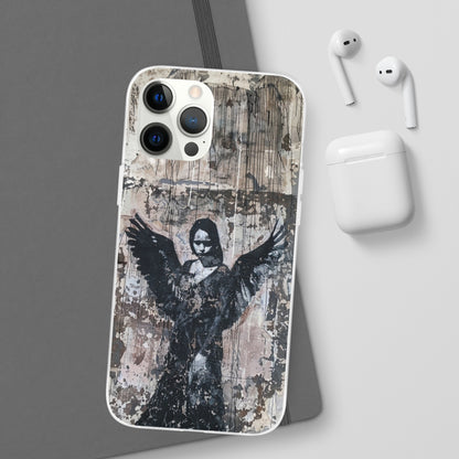 Vhils inspired Gothic Dark Angel Phone Case