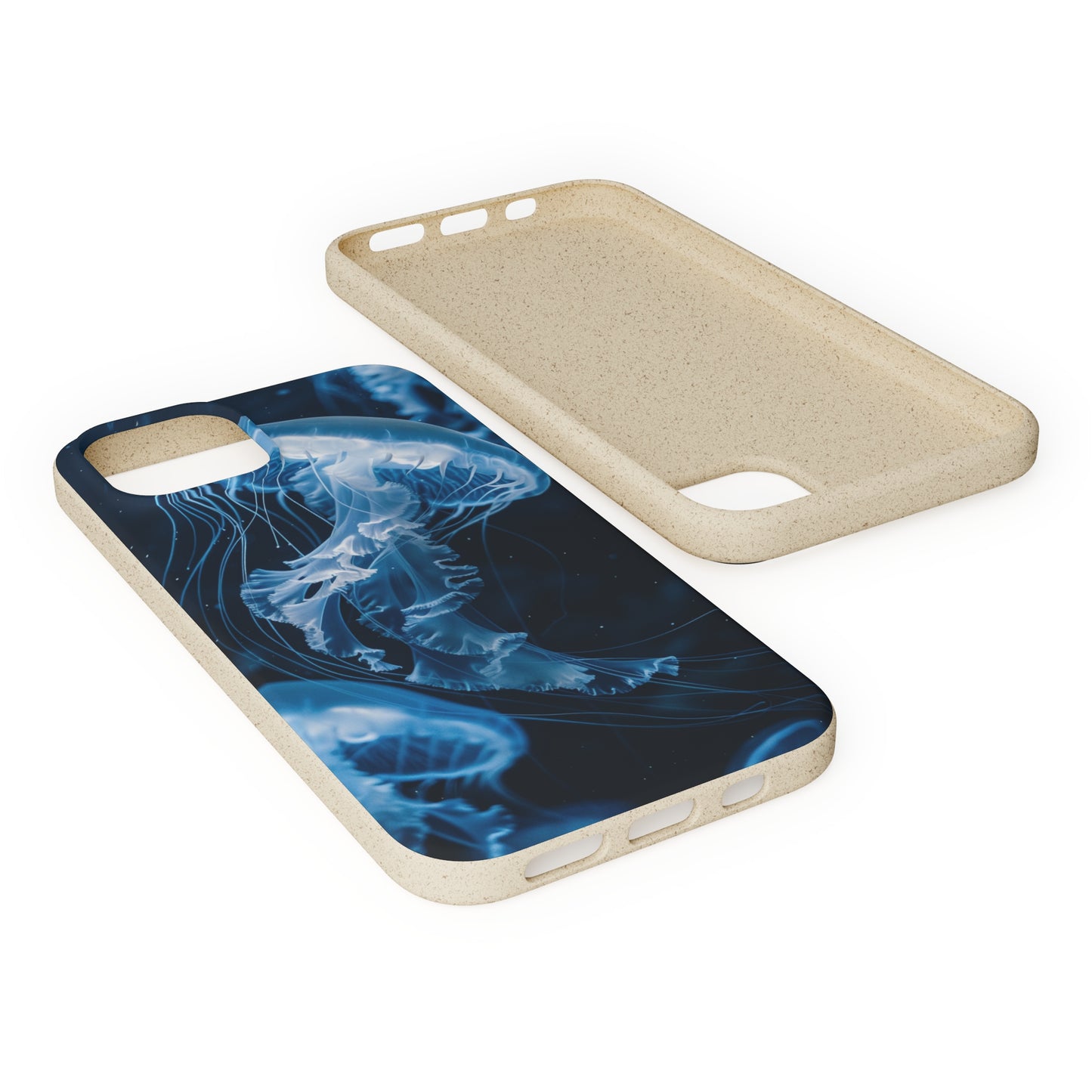 Deep Ocean Jellyfish Biodegradable Phone Case | iPhone / Samsung