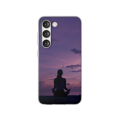 Yoga on the beach Phone Case | iPhone / Samsung