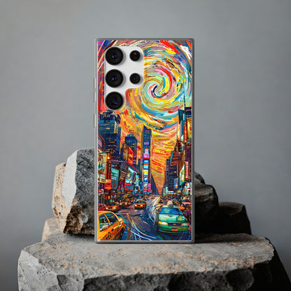 Van Gogh inspired City scene | iPhone/Samsung | Slimline Phone Case