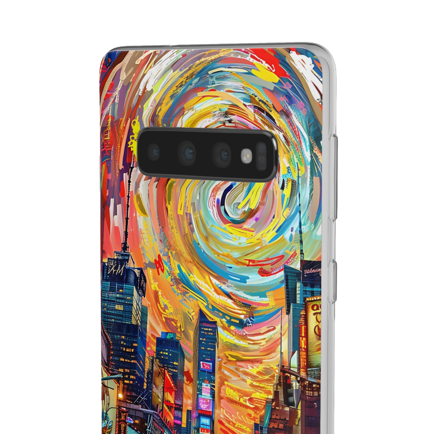 Van Gogh inspired City scene | iPhone/Samsung | Slimline Phone Case