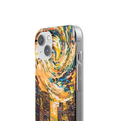 Van Gogh inspired City scene | iPhone/Samsung | Slimline Phone Case