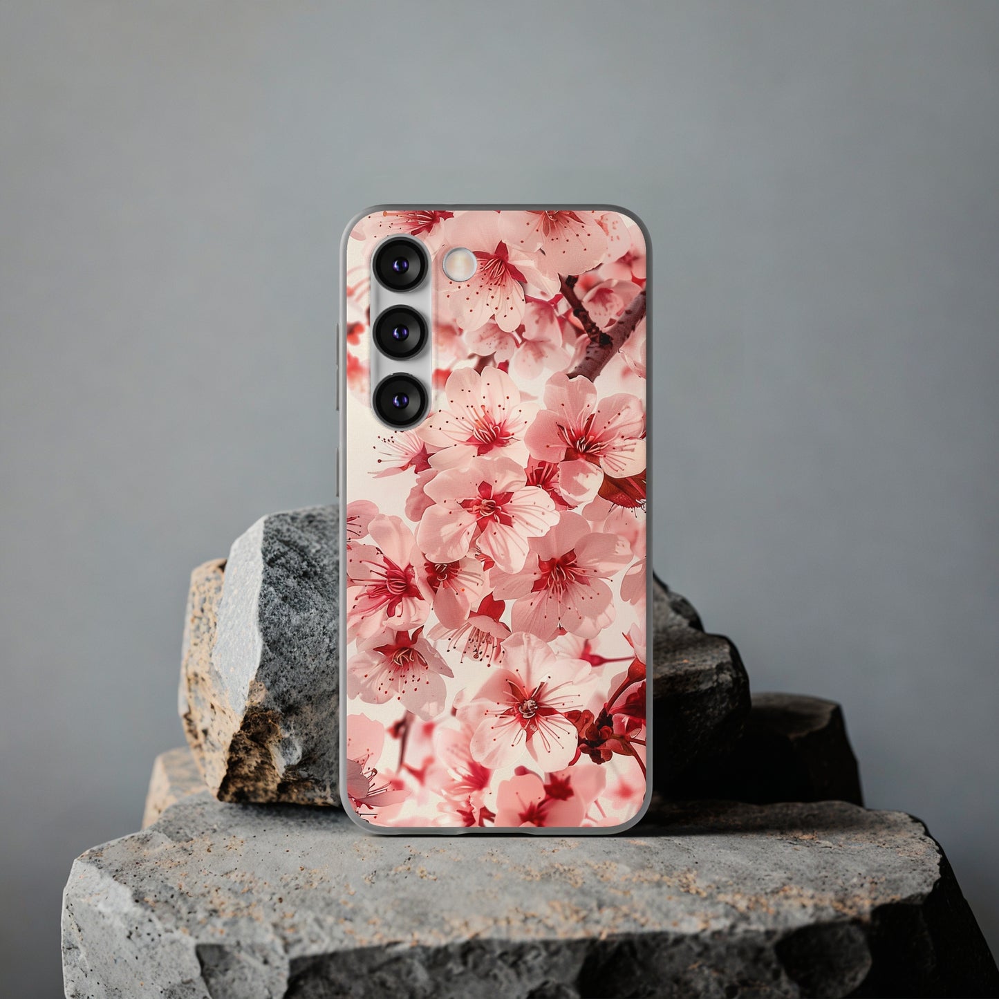 Pink Flowers Phone Case | iPhone / Samsung