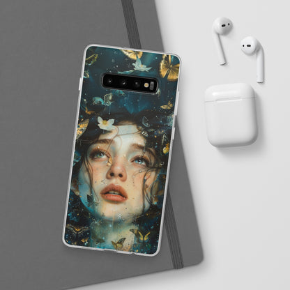 Girl under water contemporary style | iPhone/Samsung | Slimline Phone Case