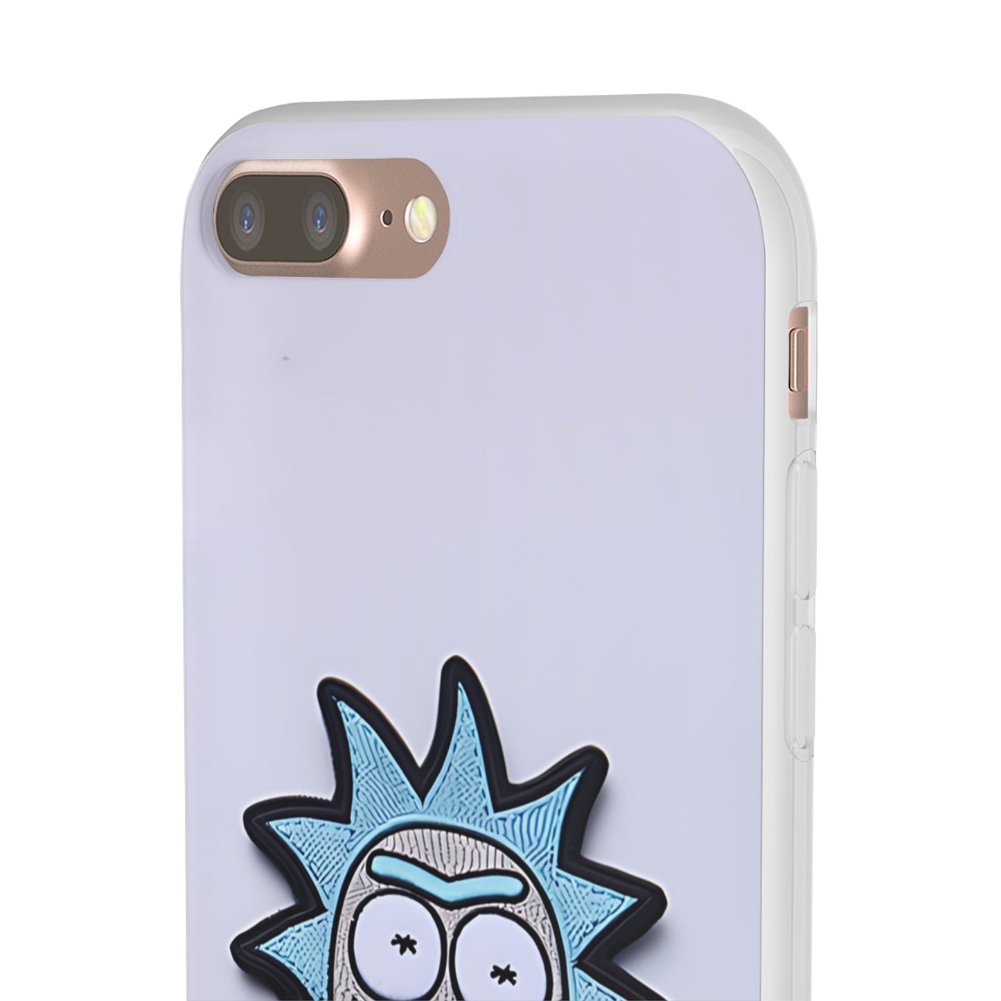 Rick and Morty badge Phone Case