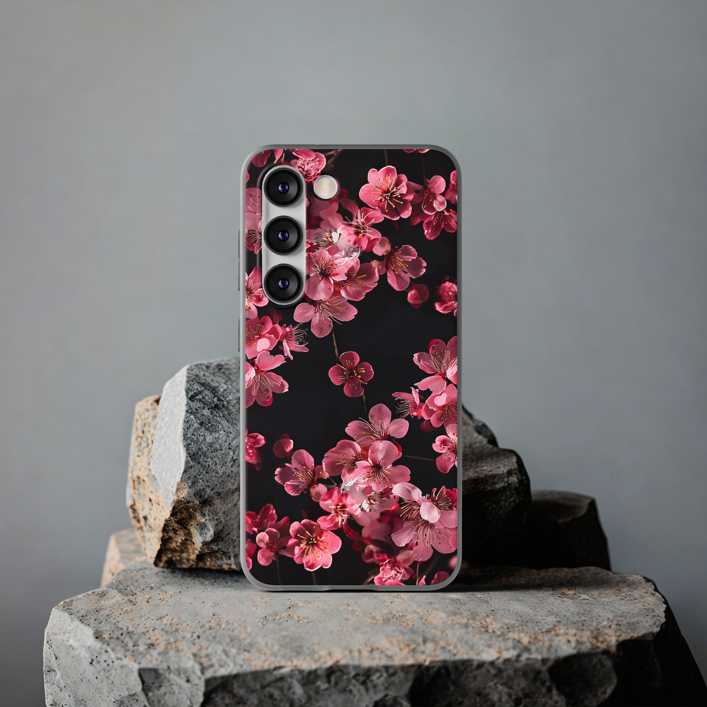 Pink Flowers Phone Case | iPhone / Samsung