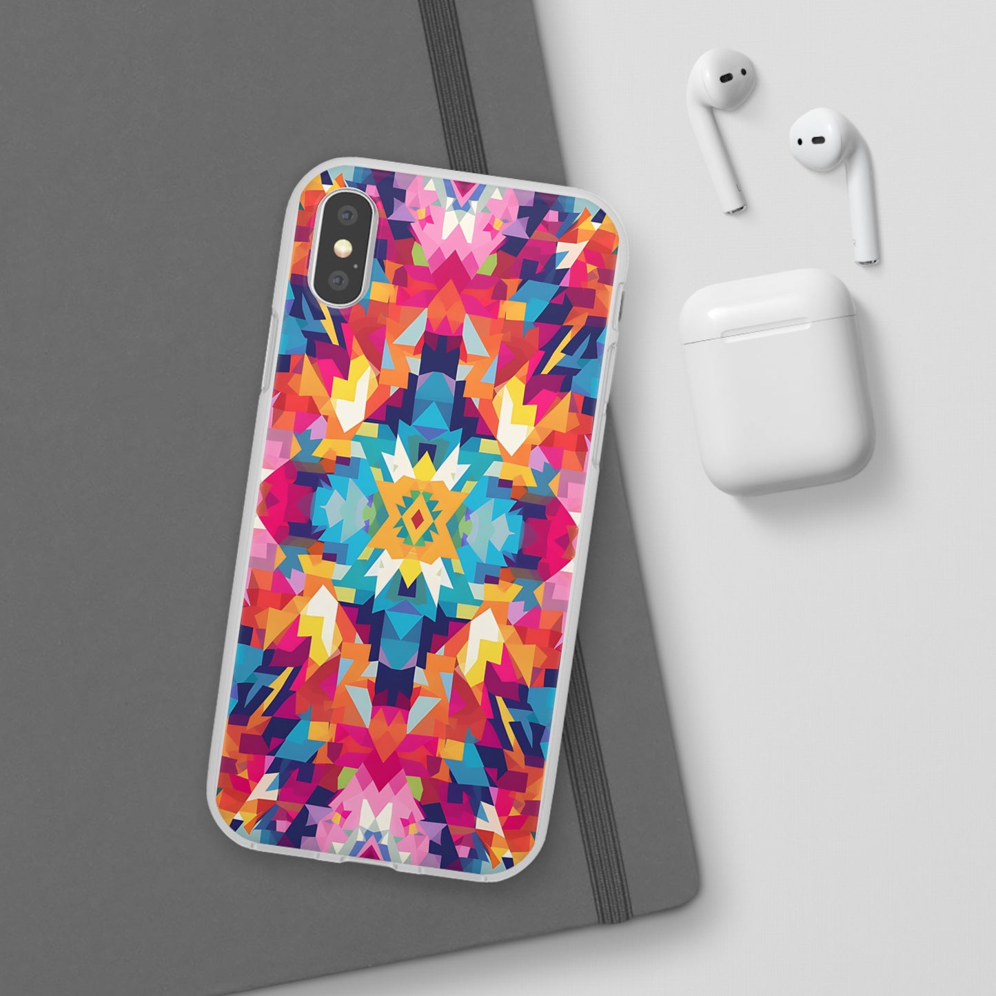 Maya Hayuk  inspired bold, colourful  pattern Phone Case