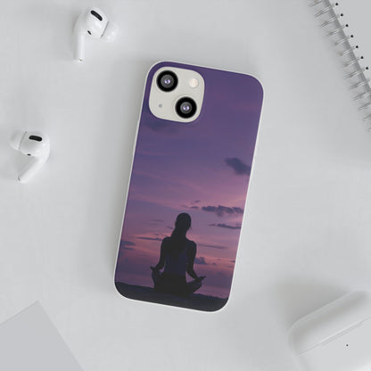 Yoga on the beach Phone Case | iPhone / Samsung