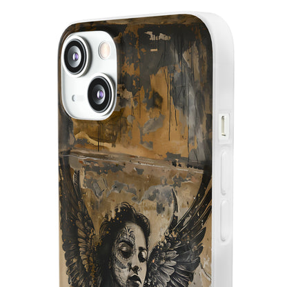 Vhils inspired Gothic Woman Phone Case