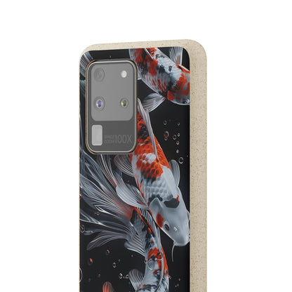 Realistic Koi Fish Biodegradable Phone Case | iPhone / Samsung