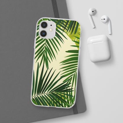 Green Leaves Pattern Phone Case | iPhone / Samsung