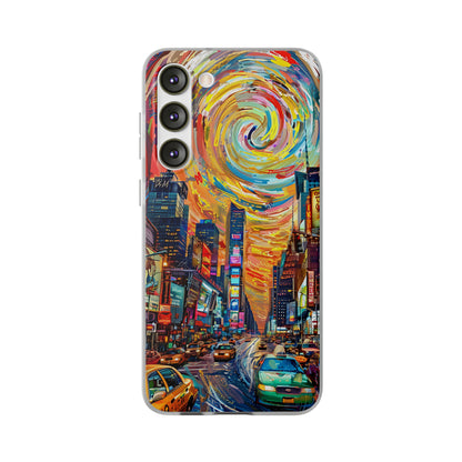 Van Gogh inspired City scene | iPhone/Samsung | Slimline Phone Case