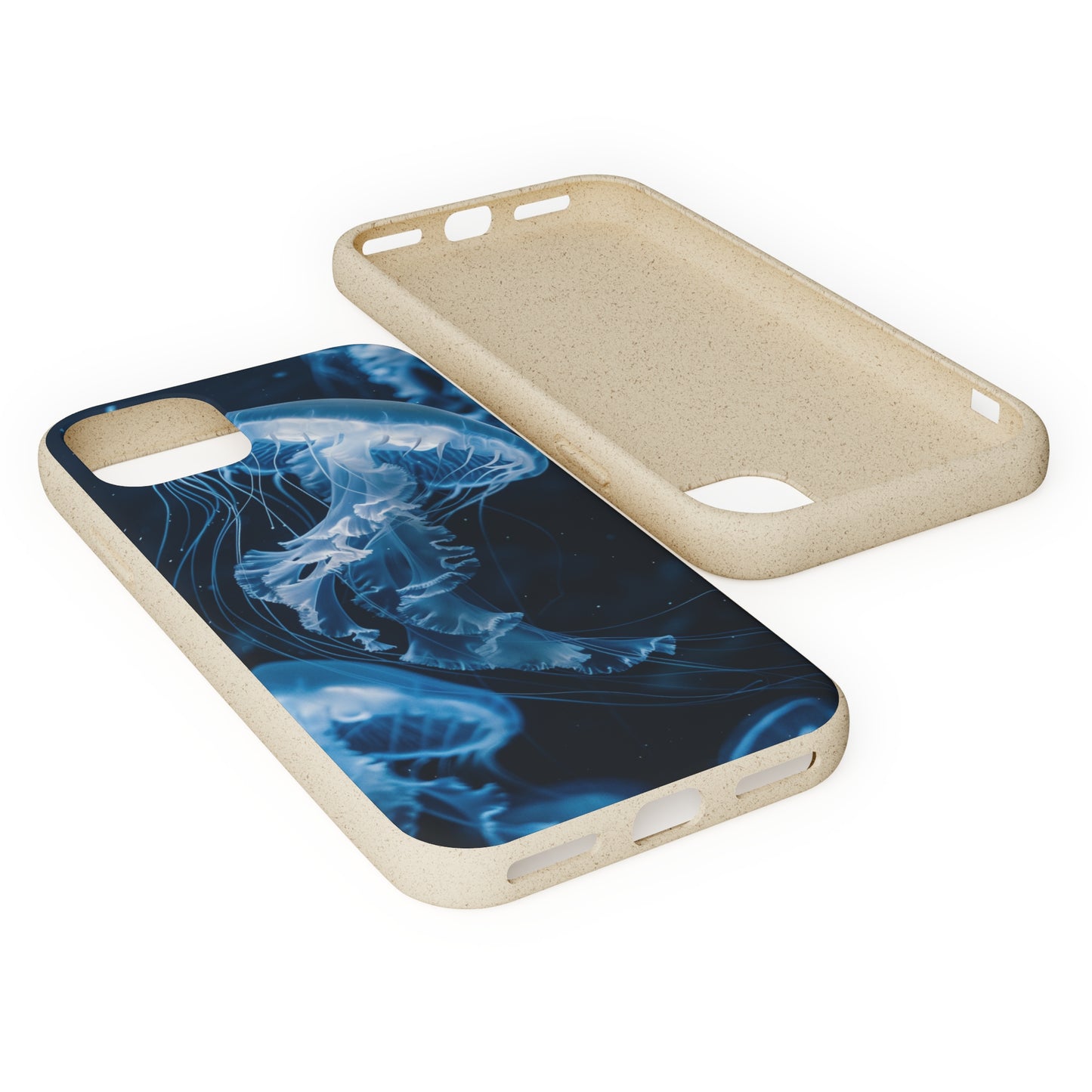 Deep Ocean Jellyfish Biodegradable Phone Case | iPhone / Samsung