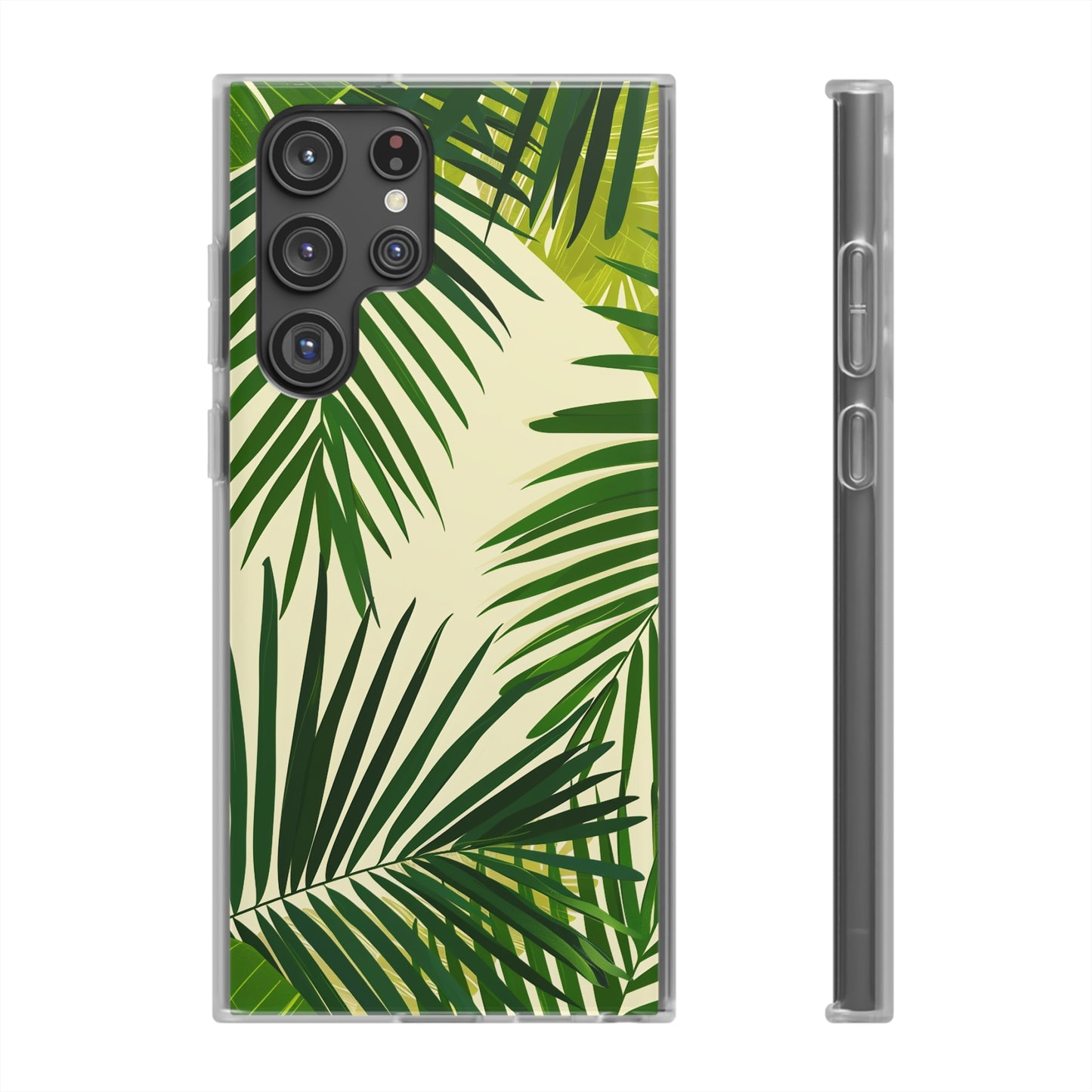 Green Leaves Pattern Phone Case | iPhone / Samsung