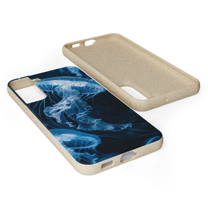 Deep Ocean Jellyfish Biodegradable Phone Case | iPhone / Samsung