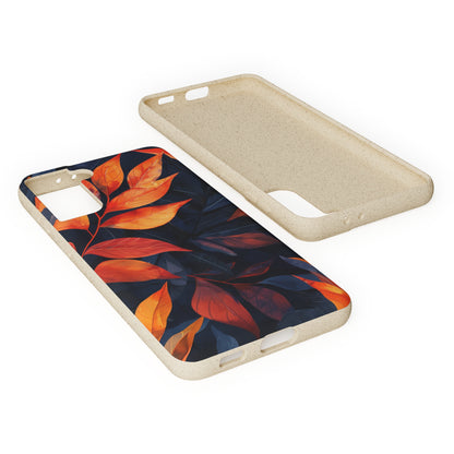 Autumnal Leaves Biodegradable Phone Case | iPhone / Samsung