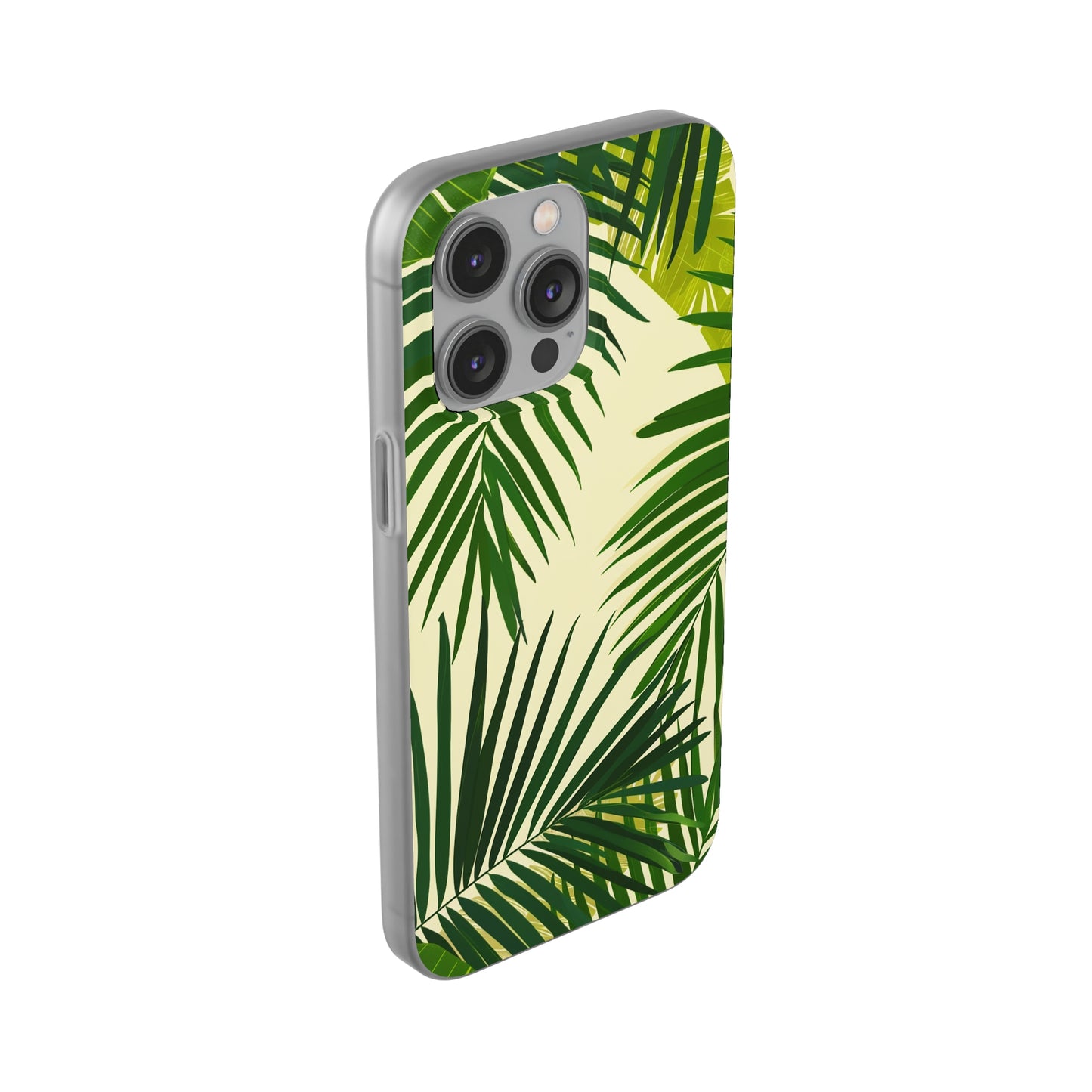 Green Leaves Pattern Phone Case | iPhone / Samsung