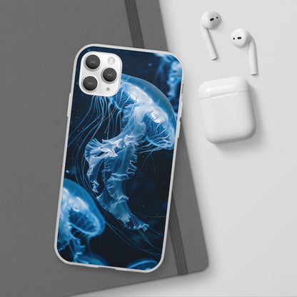 Deep sea Jellyfish Phone Case | iPhone / Samsung | Slimline Case