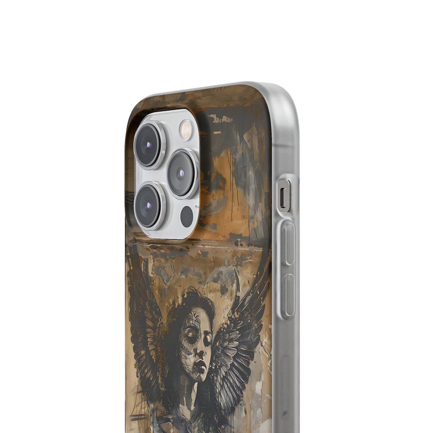 Vhils inspired Gothic Woman Phone Case