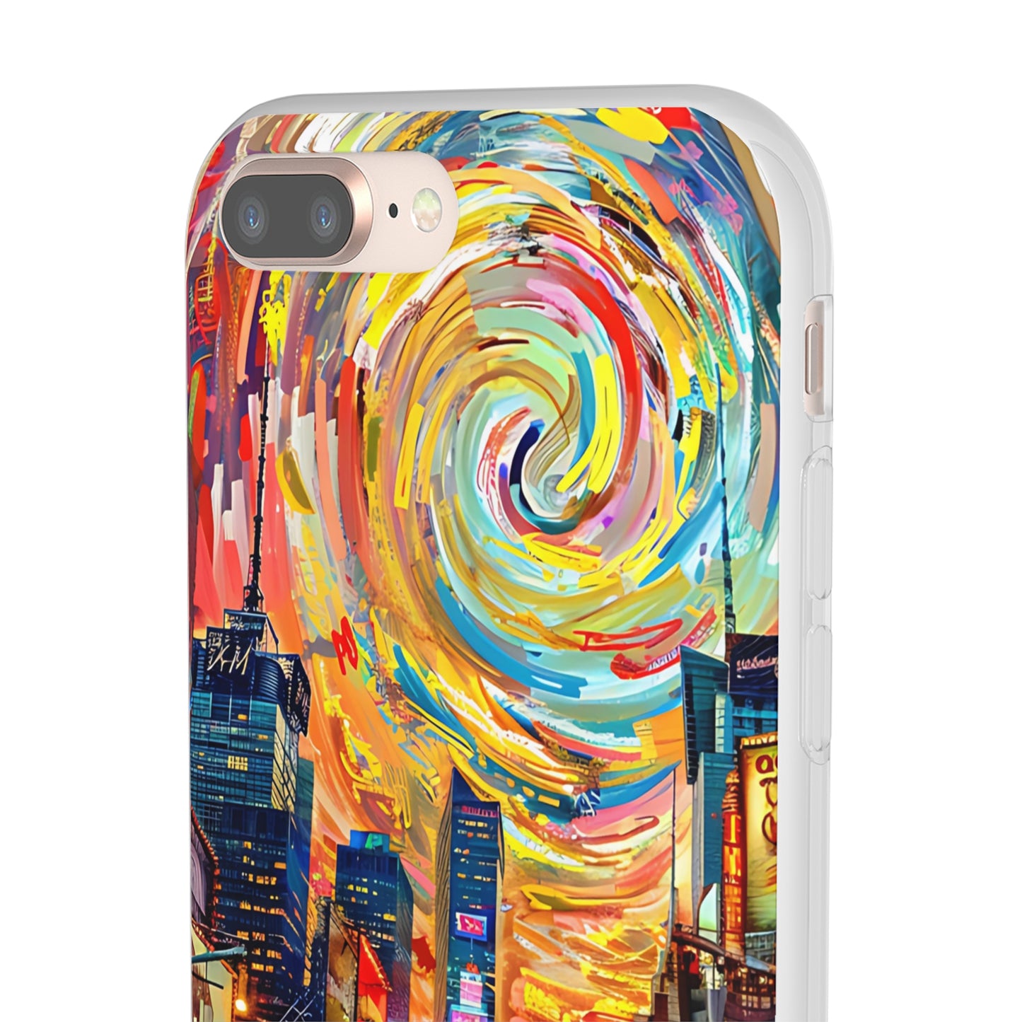 Van Gogh inspired City scene | iPhone/Samsung | Slimline Phone Case