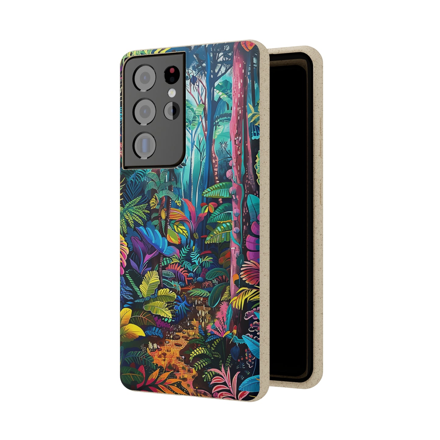 Colourful Rain Forest Biodegradable Phone Case | iPhone / Samsung