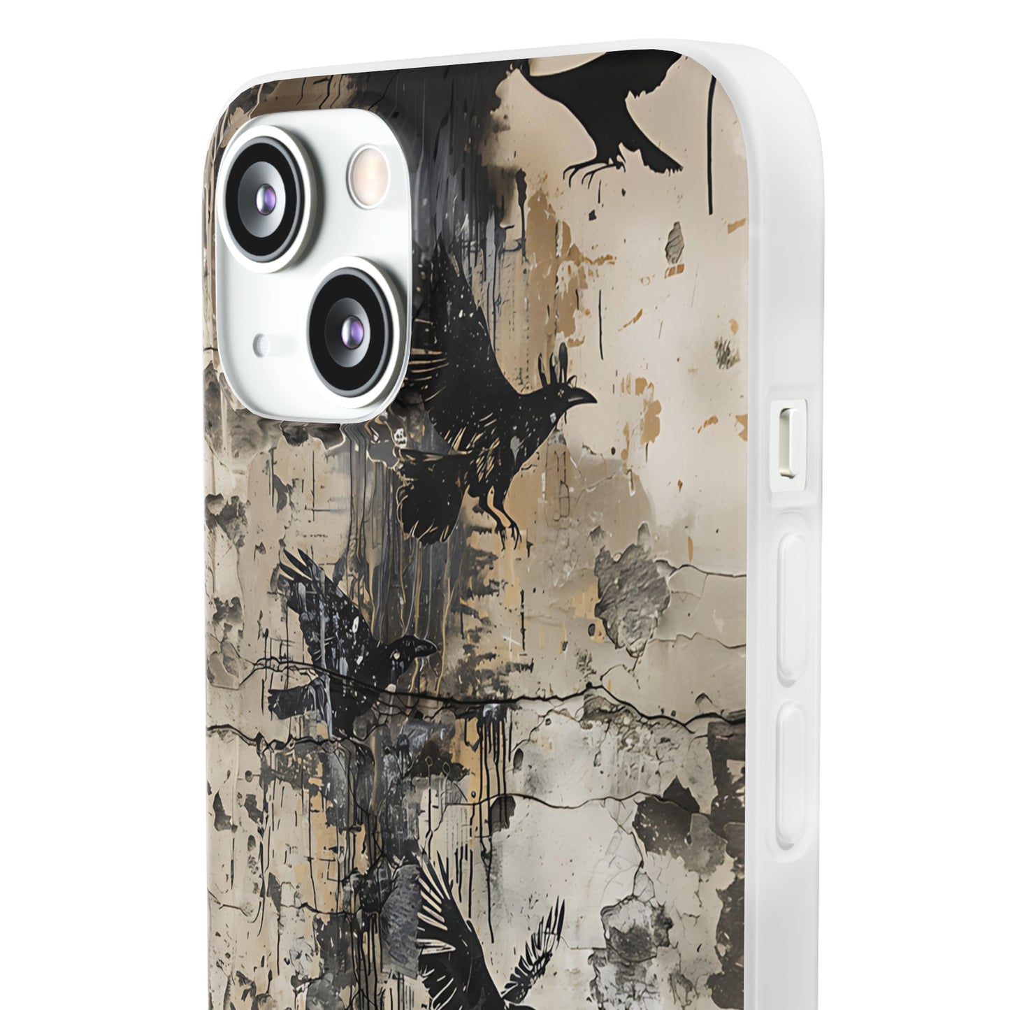 Vhils inspired birds Phone Case