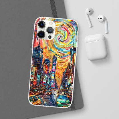 Van Gogh inspired City scene | iPhone/Samsung | Slimline Phone Case