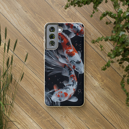 Realistic Koi Fish Biodegradable Phone Case | iPhone / Samsung