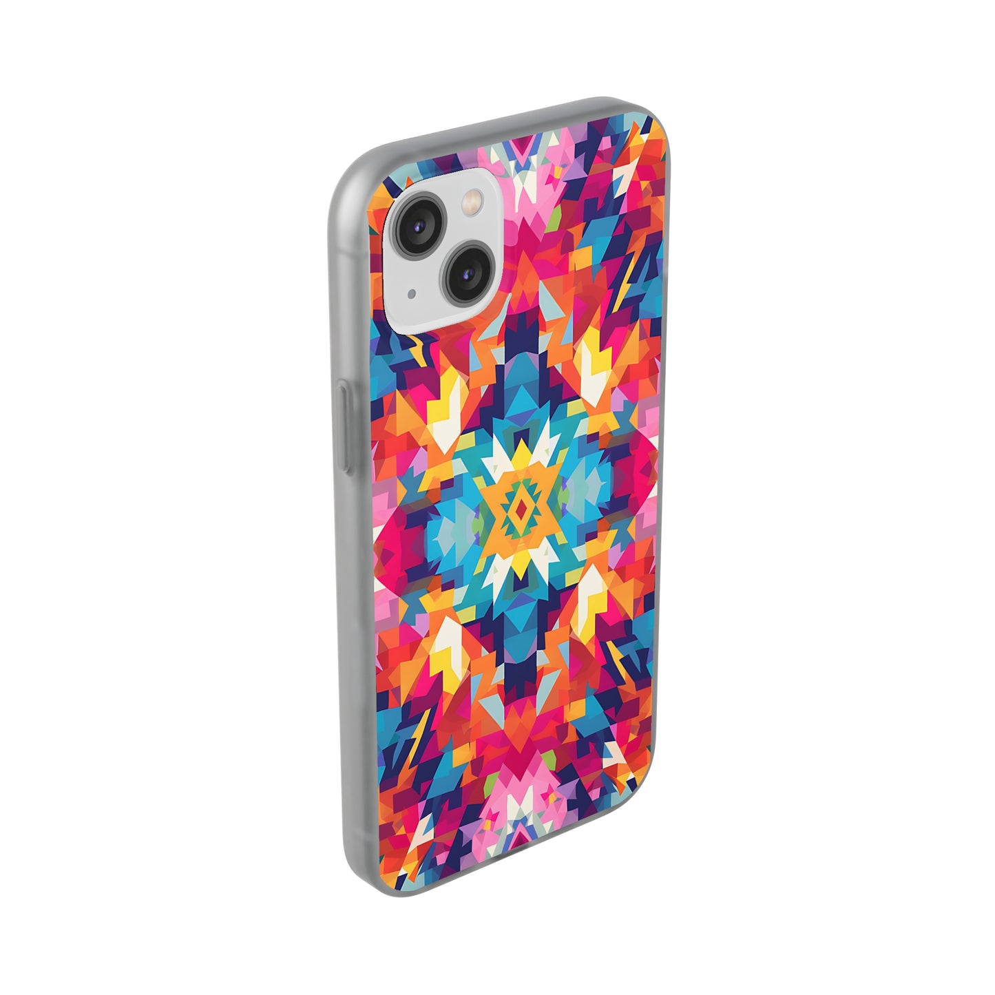 Maya Hayuk  inspired bold, colourful  pattern Phone Case