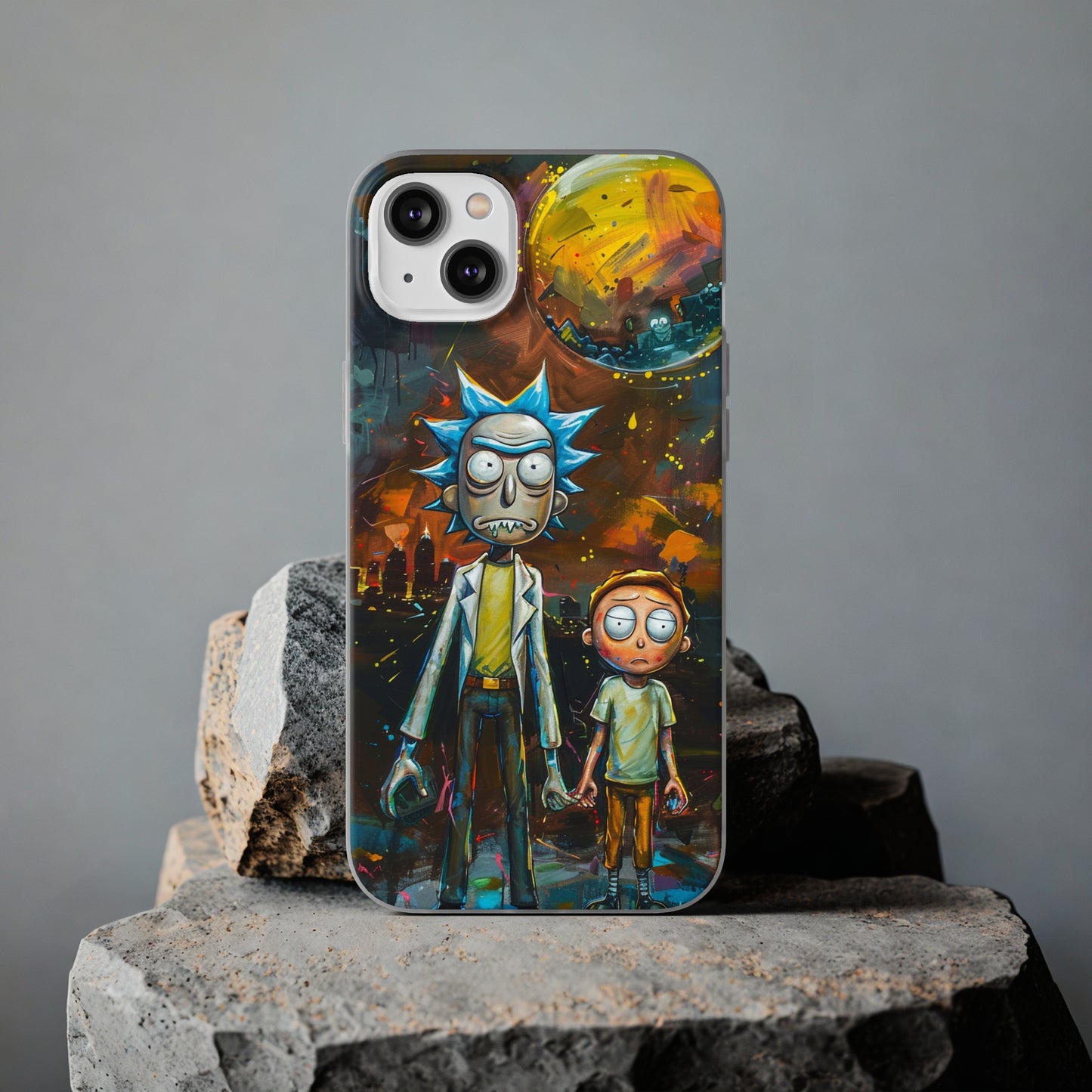 Rick and Morty realism Phone Case