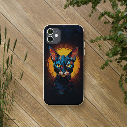 Cat Biodegradable Phone Case | iPhone / Samsung