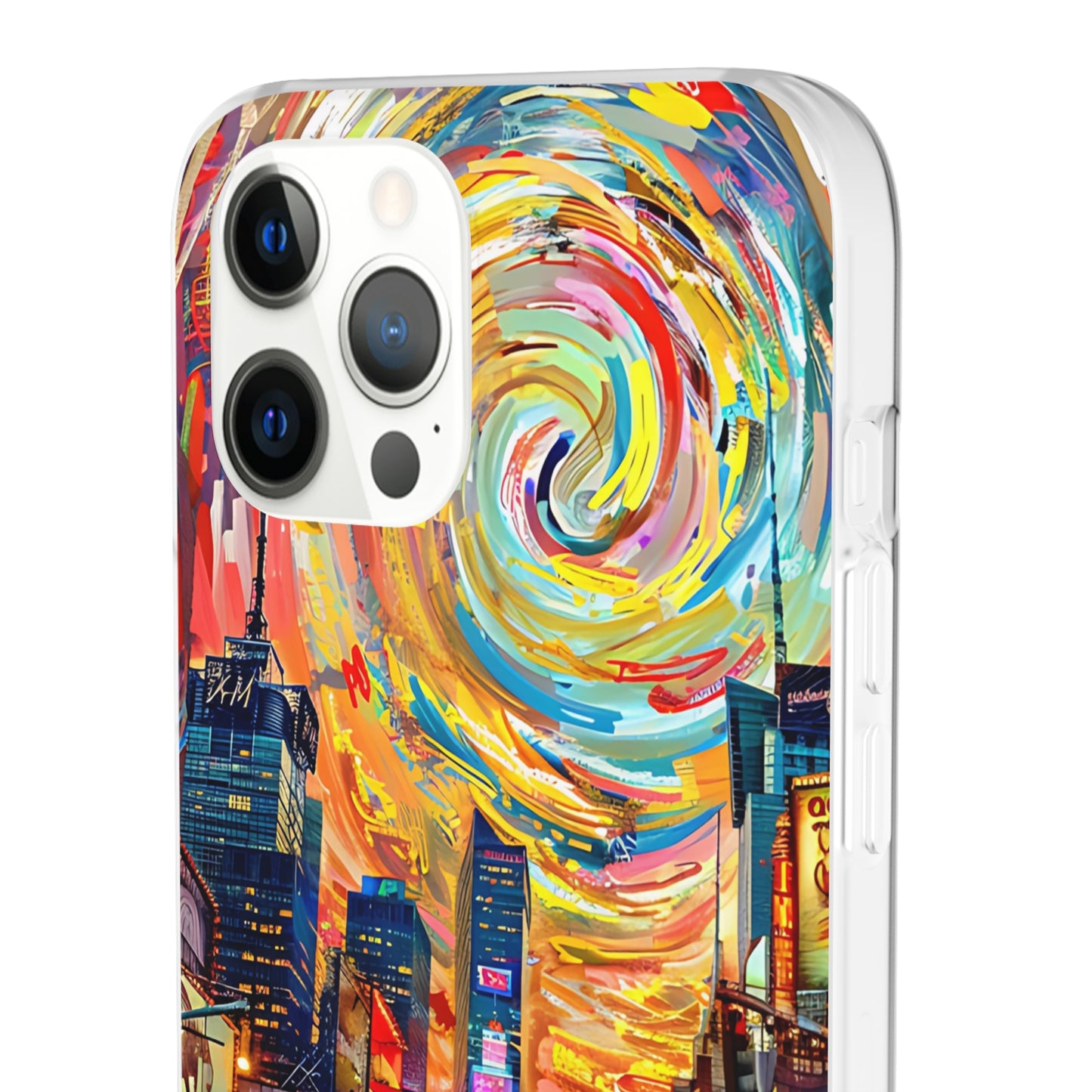 Van Gogh inspired City scene | iPhone/Samsung | Slimline Phone Case