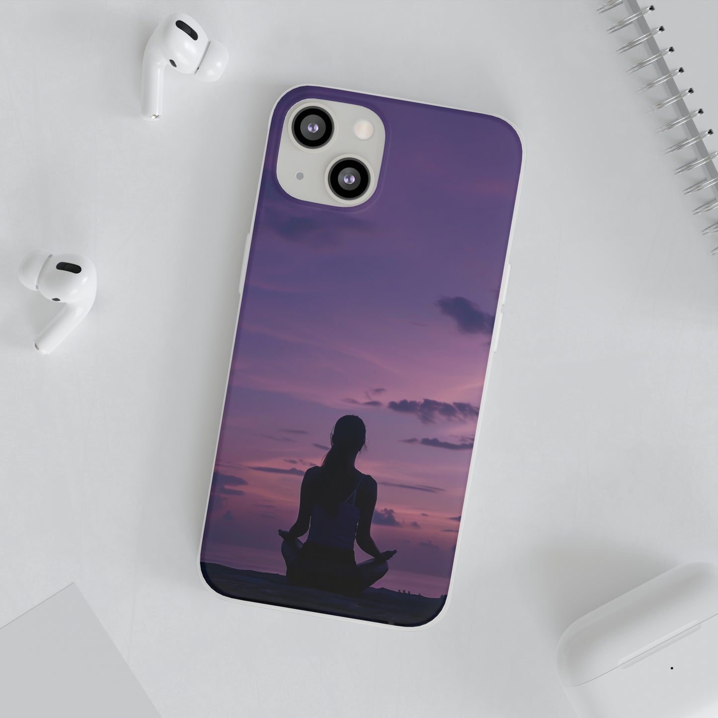 Yoga on the beach Phone Case | iPhone / Samsung