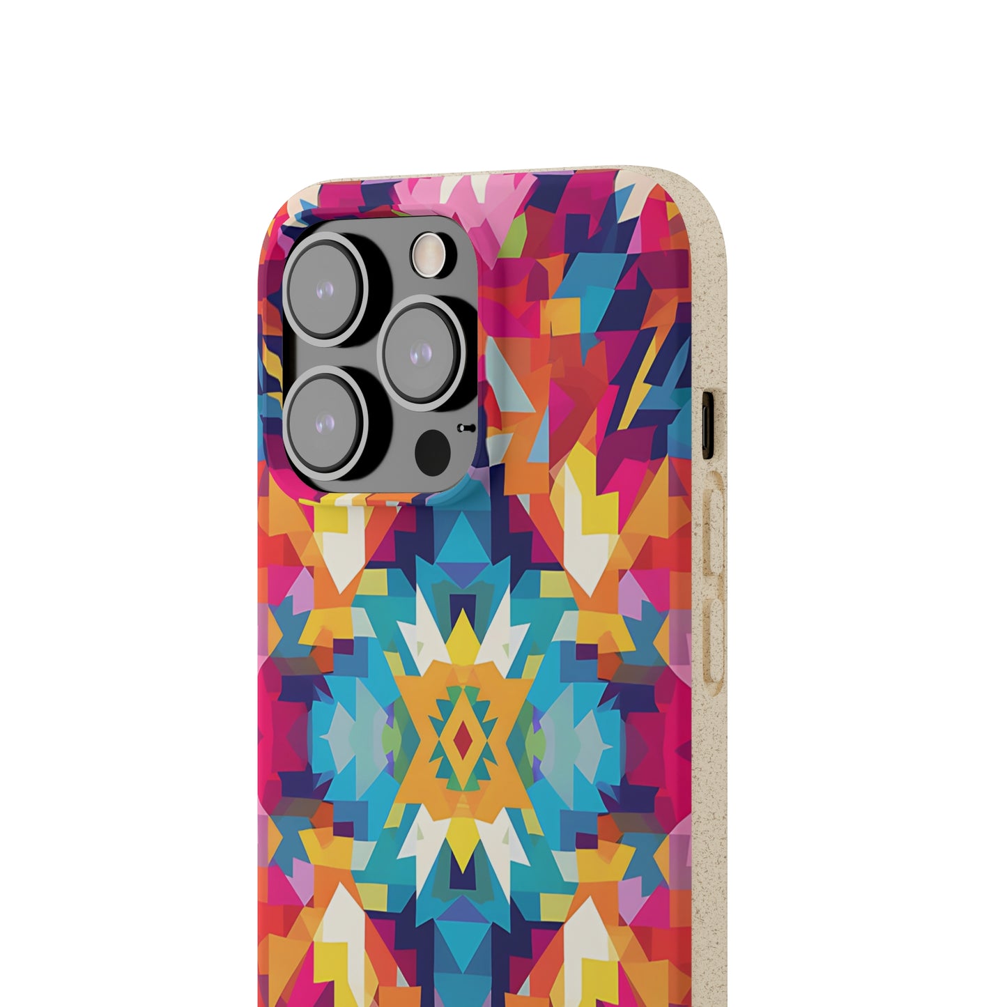 Bold, colourful pattern Biodegradable Phone Case | iPhone / Samsung