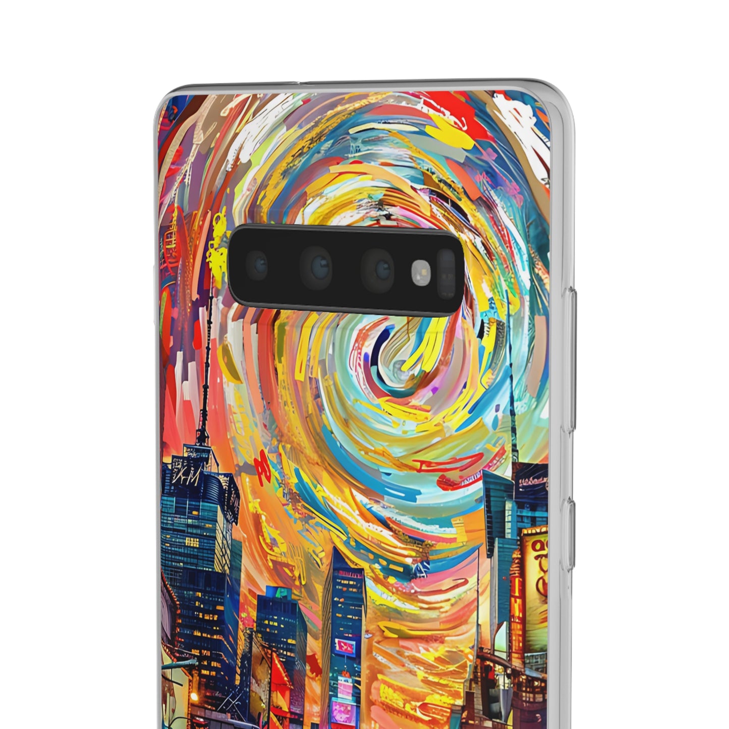 Van Gogh inspired City scene | iPhone/Samsung | Slimline Phone Case