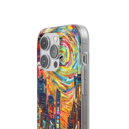 Van Gogh inspired City scene | iPhone/Samsung | Slimline Phone Case