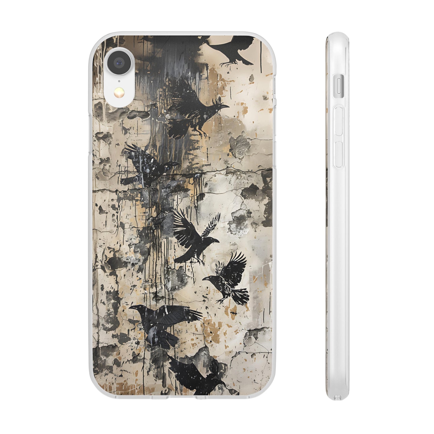 Vhils inspired birds Phone Case