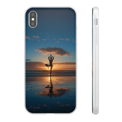 Yoga on the beach Phone Case | iPhone / Samsung