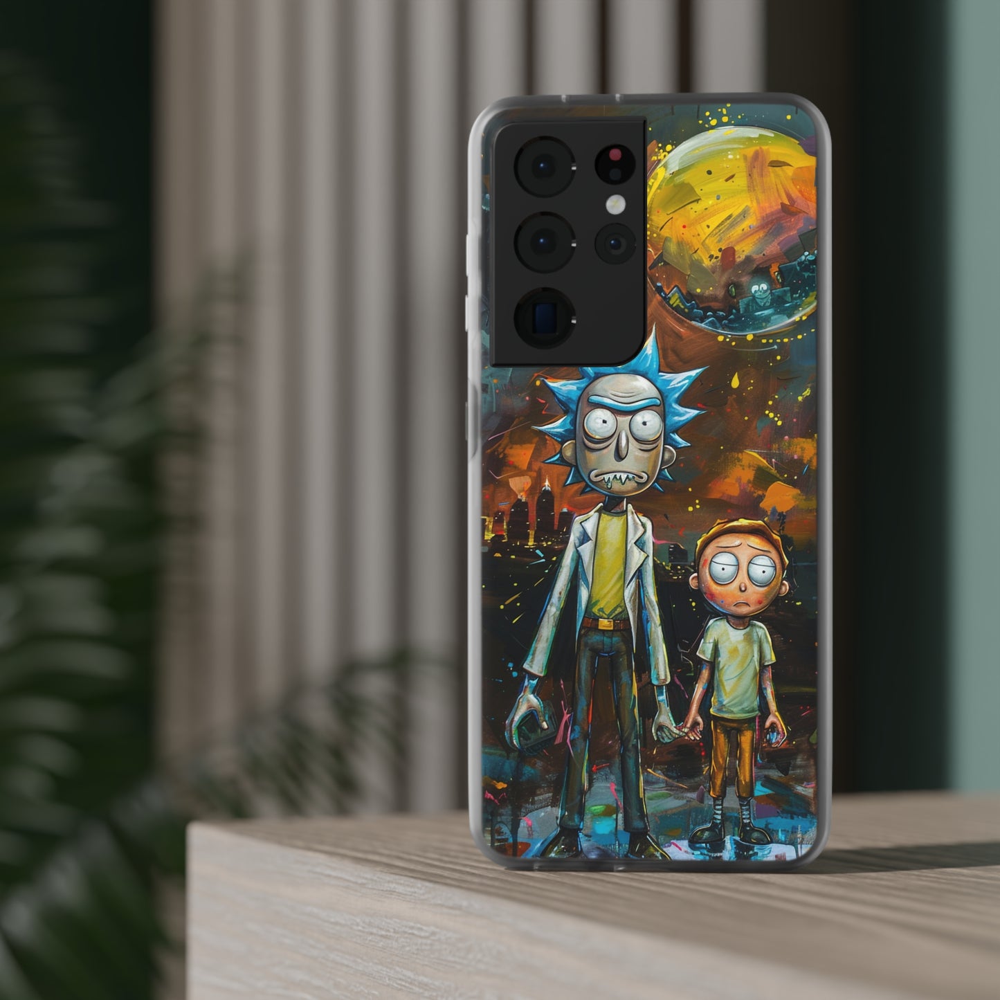 Rick and Morty realism Phone Case