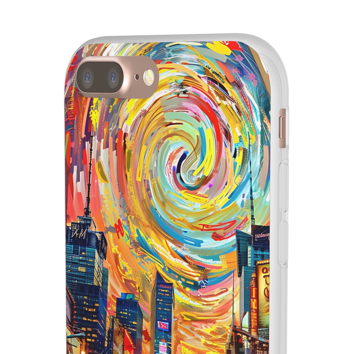 Van Gogh inspired City scene | iPhone/Samsung | Slimline Phone Case