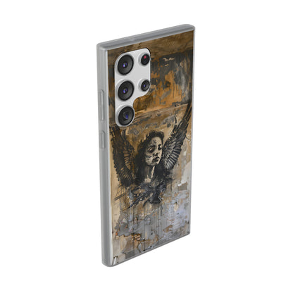 Vhils inspired Gothic Woman Phone Case