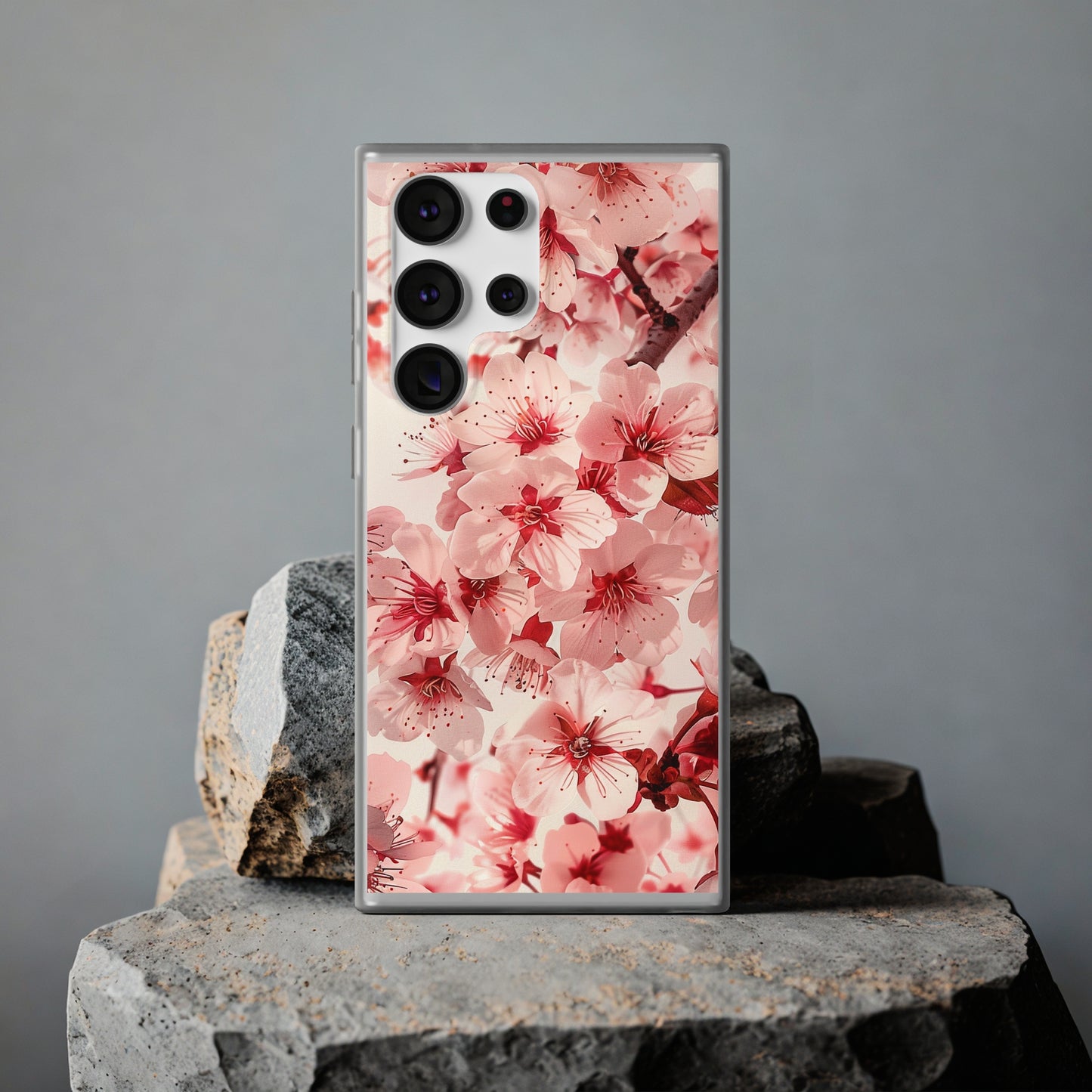 Pink Flowers Phone Case | iPhone / Samsung