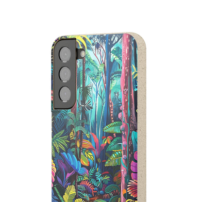 Colourful Rain Forest Biodegradable Phone Case | iPhone / Samsung