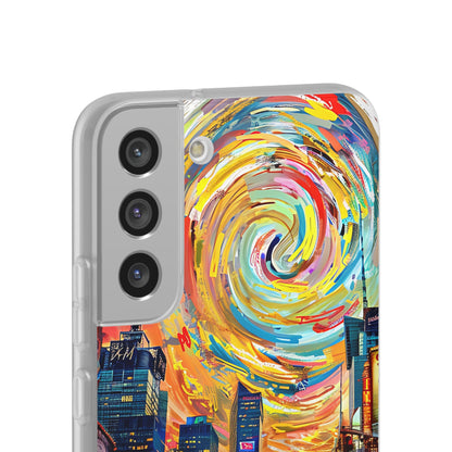 Van Gogh inspired City scene | iPhone/Samsung | Slimline Phone Case